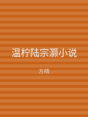 温柠陆宗灏小说