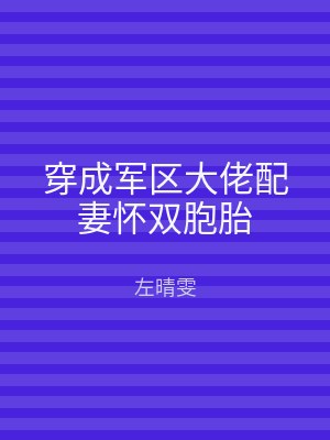 穿成军区大佬配妻怀双胞胎