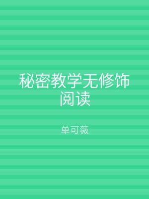 秘密教学无修饰阅读