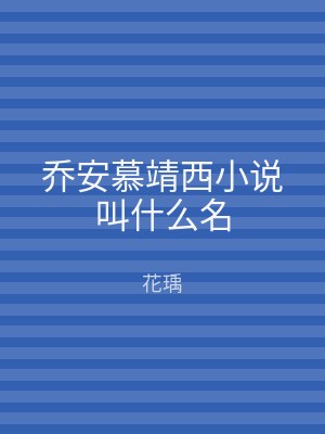 乔安慕靖西小说叫什么名