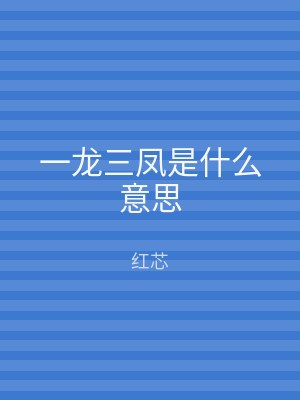 一龙三凤是什么意思