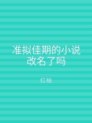 准拟佳期的小说改名了吗