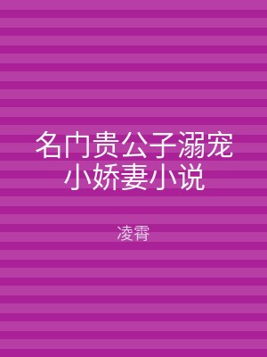 名门贵公子溺宠小娇妻小说