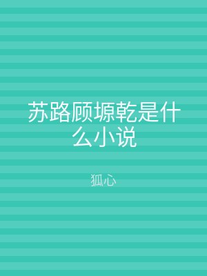 苏路顾塬乾是什么小说