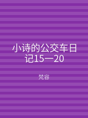 小诗的公交车日记15一20