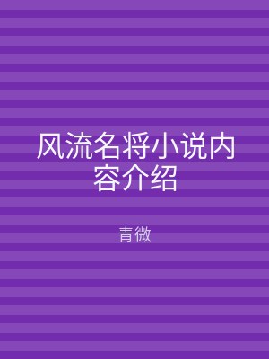风流名将小说内容介绍