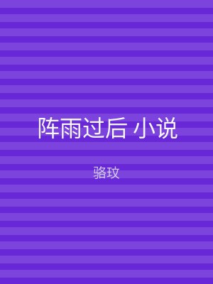 阵雨过后 小说