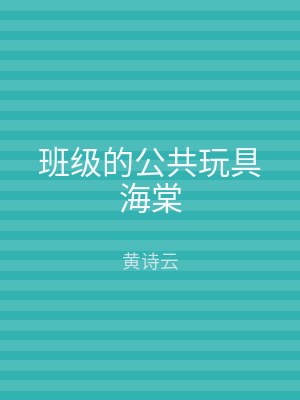 班级的公共玩具海棠
