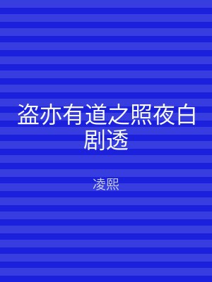 盗亦有道之照夜白剧透
