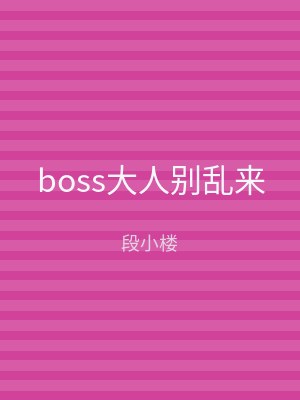 boss大人别乱来