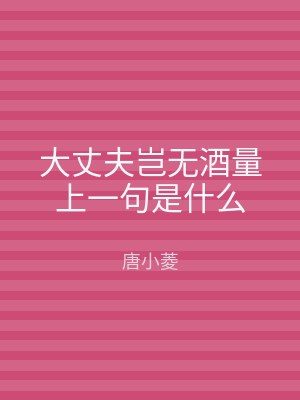 大丈夫岂无酒量上一句是什么
