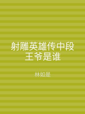 射雕英雄传中段王爷是谁